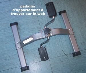 pédalier d'appartement