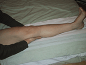 Exercice pour travailler l’extension complète du genou